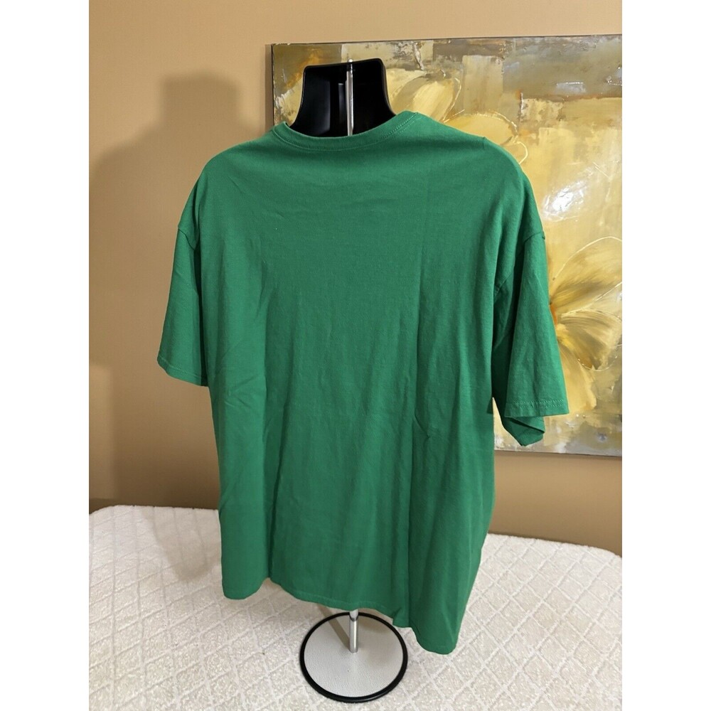 Star Wars Christmas Yoda May The Gifts Be With You Graphic Green Tee Size 2XL - Picture 11 of 15